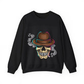 Gangster Skull - Men's Heavy Blend™ Crewneck Sweatshirt